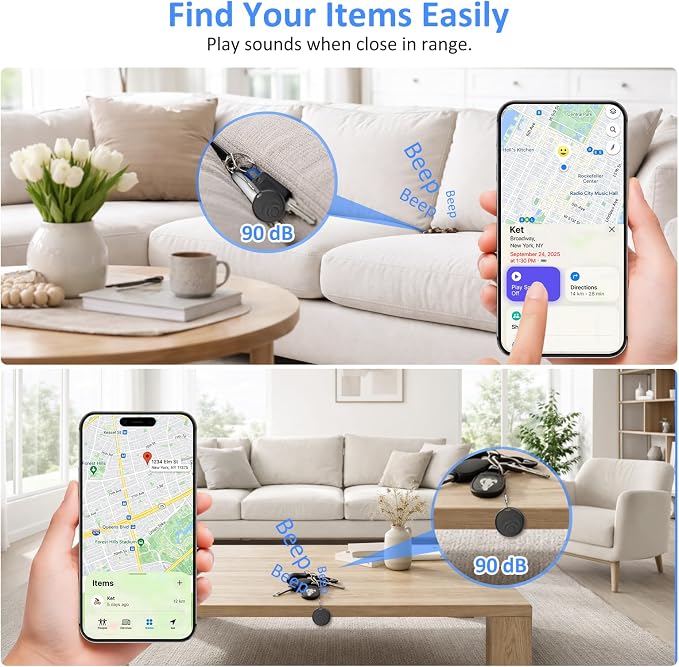 Bluetooth Tracker Tags for iOS & Android